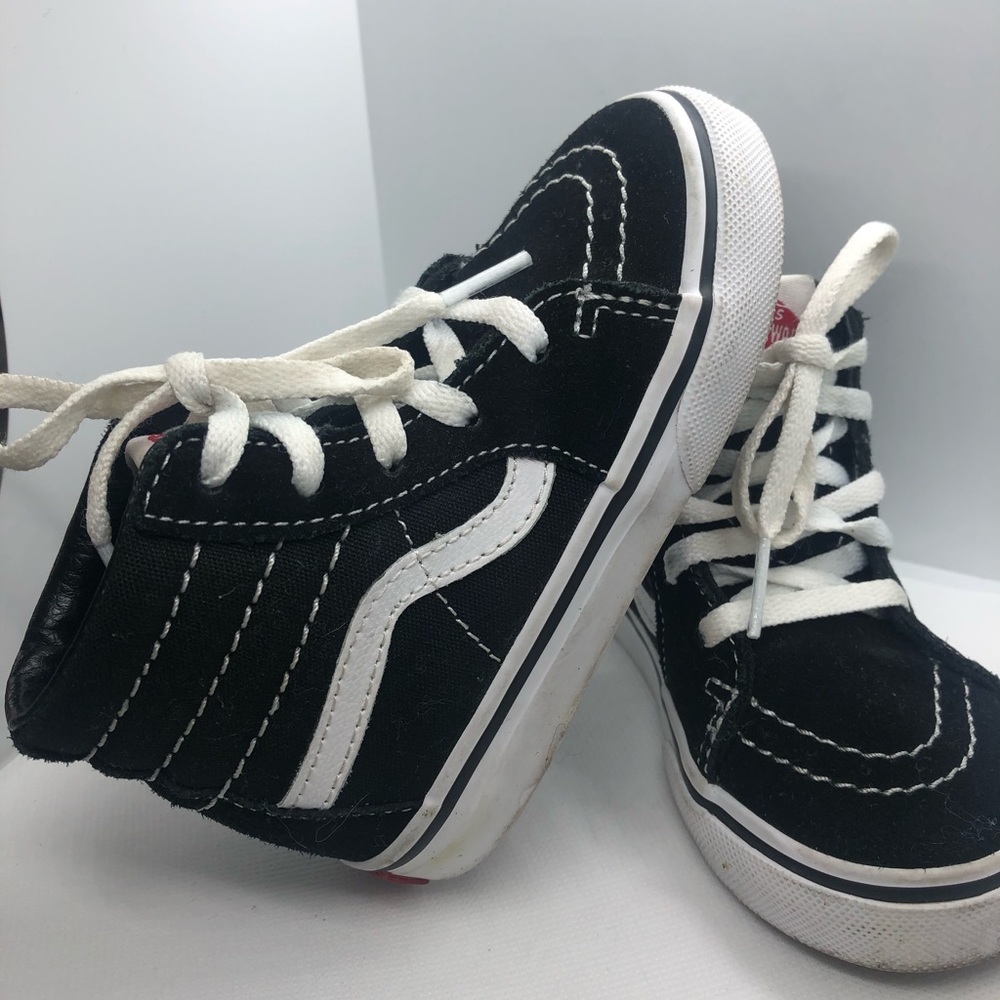 Toddler High Top Vans Sneakers